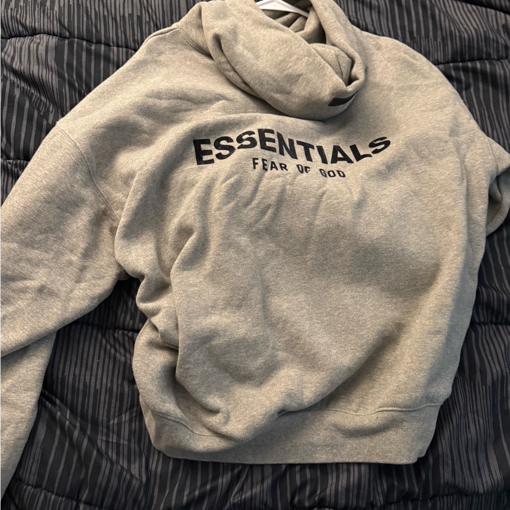 Fear of God Essentials Heather Gray Sweatshirt